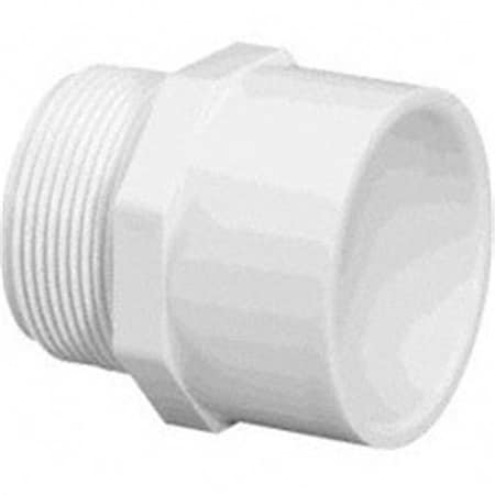 Westlake Pipe & Fittings Lasco Fittings PV436025 2.5 in. Adapter Male Pipe Thread Socket PV436025